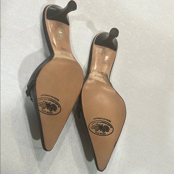 Gucci Black Leather Horsebit Mules - Picture 4 of 8